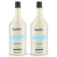 Lunix Marine Brazilian Straightening Treatment Set 2x1 Liter - Brazil Keratin