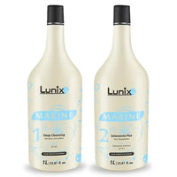 Lunix Marine Brazilian Straightening Treatment Set 2x1 Liter - Brazil Keratin