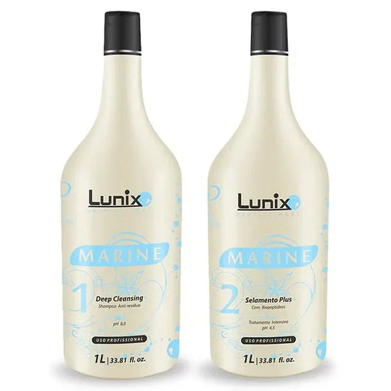 Lunix Marine Brazilian Straightening Treatment Set 2x1 Liter