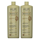 Felps Marula Hipernutrição Shampoo + Conditioner Set 2 x 1 Liter - Brazil Keratin