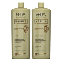 Felps Marula Hipernutrição Shampoo + Conditioner Set 2 x 1 Liter - Brazil Keratin