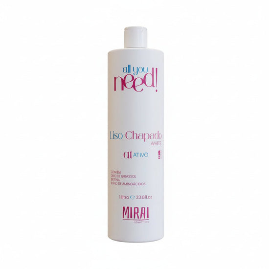 Mirai Liso Chapado White Hair Straightening 1L