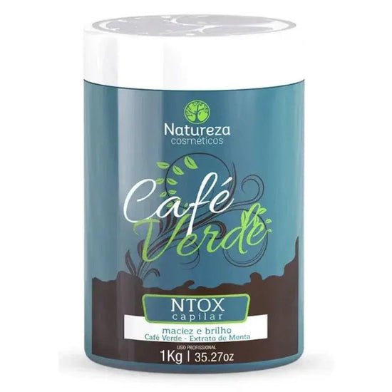 Natureza Cosmetics Café Verde Ntox Capilar 1KG