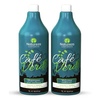 Natureza Cosmetics Café verde Set 2x1 Liter - Brazil Keratin
