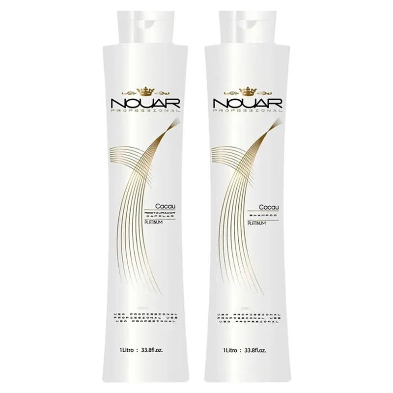 Nouar Cacau Tratamento Anti Frizz Set 2x1 Liter - Brazil Keratin