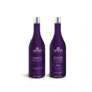 Omnia Professional Silver Volume Reducer Set 2x1 1Liter - Brazil Keratin
