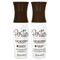 Portier Cacauzinha Shampoo e Mascara Set 2 x 250 ml - Brazil Keratin