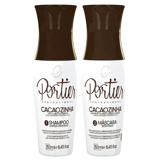Portier Cacauzinha Shampoo e Mascara Set 2 x 250 ml
