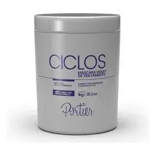 Portier Violet Cycles Mask 1kg - Brazil Keratin