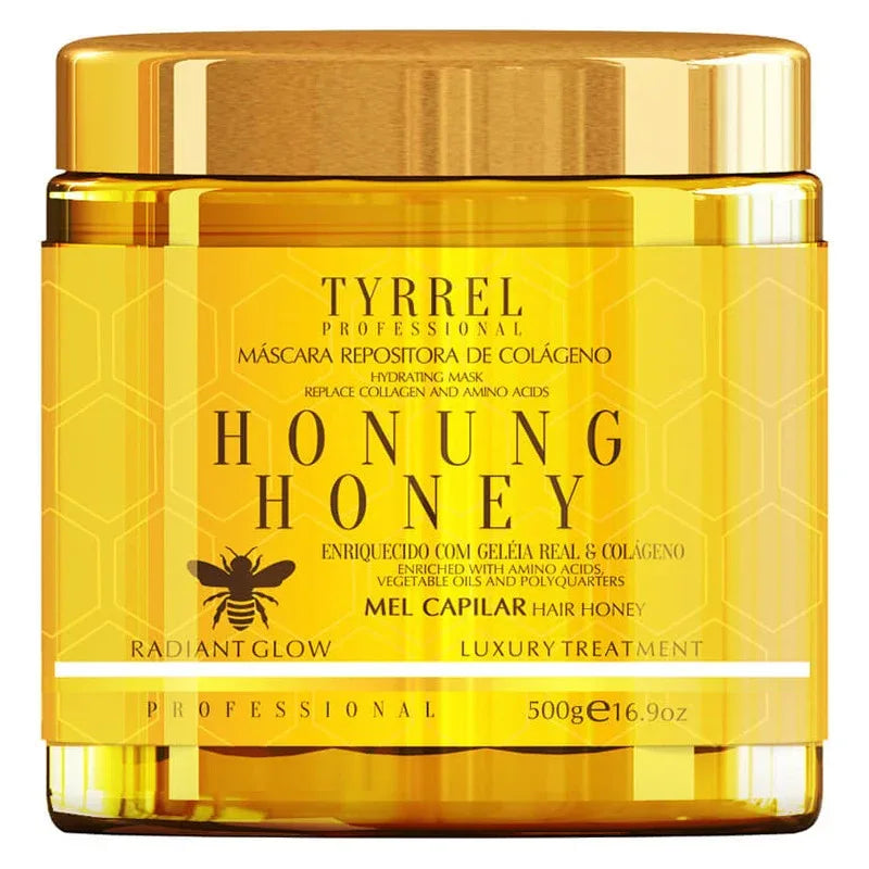 Tyrrel Máscara de Mel Honung Honey Repositora Colágeno 500 g - Brazil Keratin