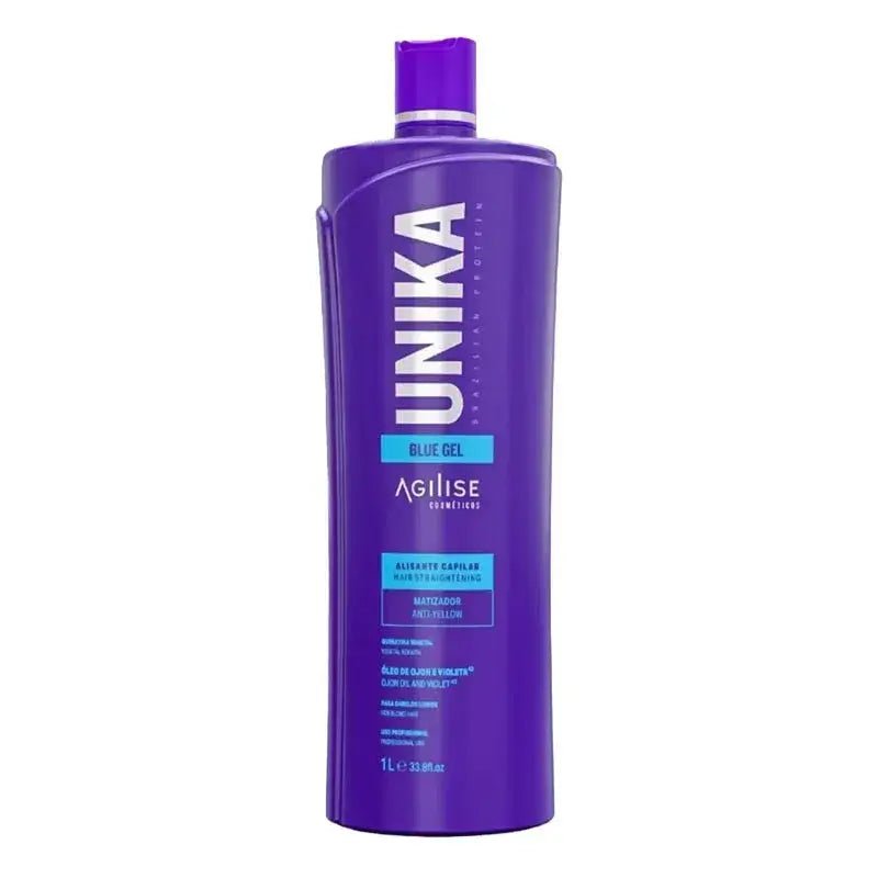 Unika Agilise Blue Gel Anti Yellow 1 Liter - Brazil Keratin