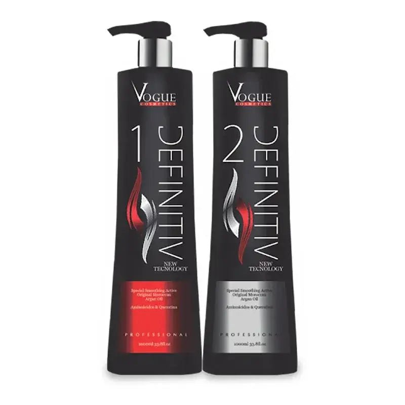 Vogue Definitiv Brazilian Protein Keratin Set 2x1 Liter - Brazil Keratin