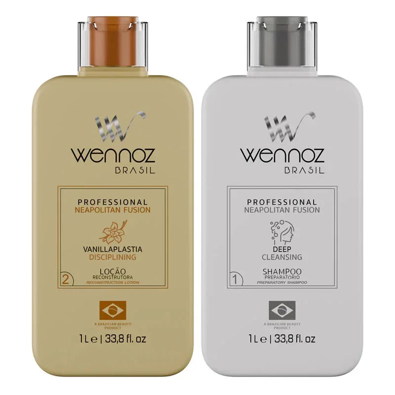 Wennoz Vanillaplastia Set 2x1 Liter - Brazil Keratin