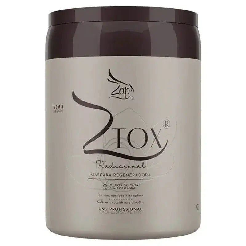 Zap Z - Tox Tradicional Mascara Regeneradora 1 KG - Brazil Keratin