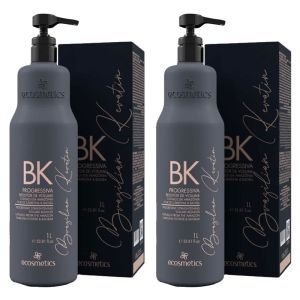 Brazilian Keratin ECosmetics Single Step 1 Liter 2 Products