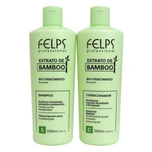 Felps Kit Extrato de Bamboo Shampoo + Condicionador 500ML