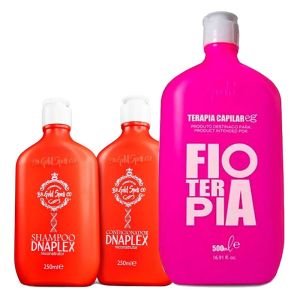 Kit Gold Spell Fioterapia e Dnaplex Shampoo + Condicionador 250ML