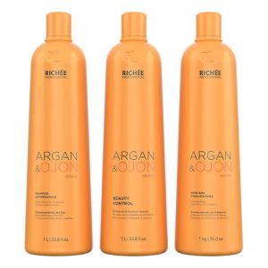 Keratin Richee Argan and Ojon Set 3x1 Liter